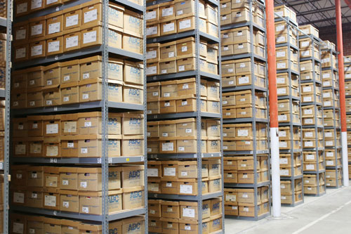 records storage facility